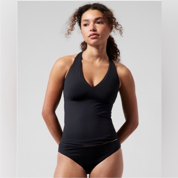 NWT! Athleta Black Plunge Tankini D-DD -  Multiple Sizes 🩵 - Picture 1 of 9